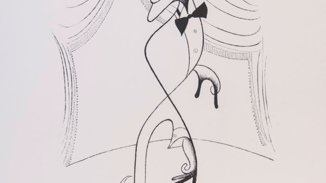 Sammy Davis Jr., Al Hirschfeld