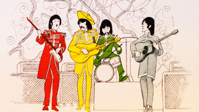 The Beatles Suite (5 images), Al Hirschfeld