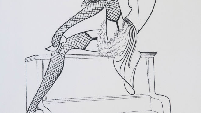 Marlene Dietrich - Lili Marlene, Al Hirschfeld
