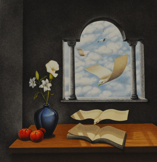 Rafal Olbinski Polish Poster surrealist surrealism dreamscape