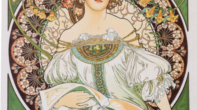 F. Champenois Imprimeur-Editeur (blank),  Alphonse Mucha