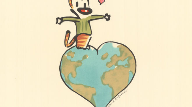 The World Could Use More Hugs - Artist Proof