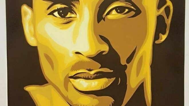 "GOLD" Kobe Bryant Poster